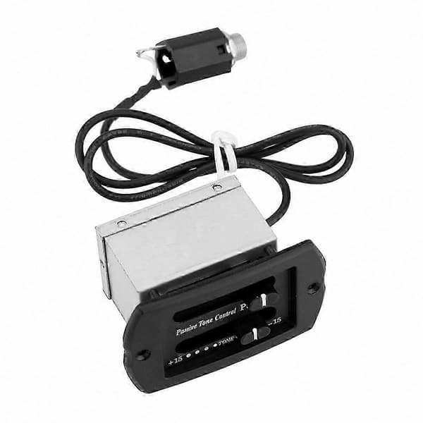 5-pakning 2-bånds EQ forforsterkersystem for akustisk gitar med pickup equalizer-kontroller [HK]