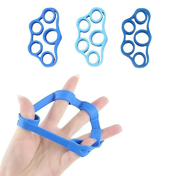HKK Fingertræner 3/4/5 kg 3-pak Blå Blå