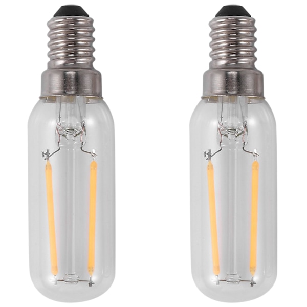 2x E14 3W LED Spiskåpa Extraktorfläktlampa[HkkK] Warm White
