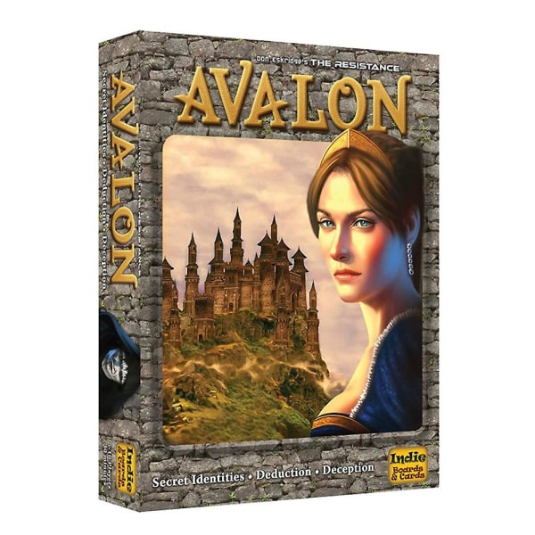 The Resistance Avalon-kortspil Indie-bræt- og kort Socialt fradrag Feststrategikort Spillebrætspil[HK]
