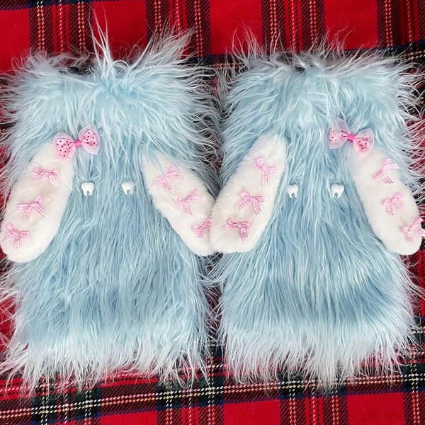 Långa stövlar Carnival Guard Pälsfoder Skydd Par JK Uniform Rosa[HK] Blue