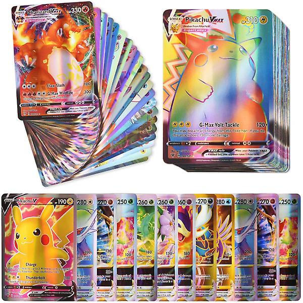 100 st Pokmon-kort Ultra Sällsynta kort Barn och samlargåvor Inga dubbletter