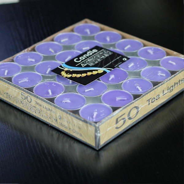 50 stk. Mini Telys Holdbare 1,5 Timers Brennetid For Bursdag Påske Dating[HK] Blue
