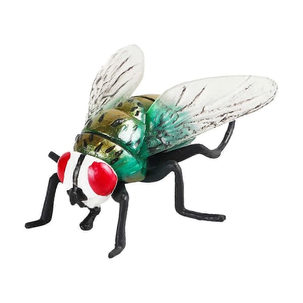 Simulerade flugor leksakssamling miniatyr flugmodell för flickor och barn