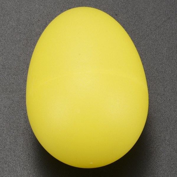 20 st äggmaracas i plast med 4 färger, musikleksaker för barn [HK] Yellow   red   blue   green