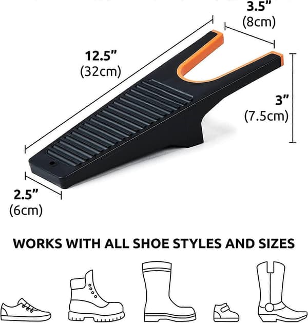Wellington Scraper Cleaner Boot Jack AURA Grip Værbestandig[NC]