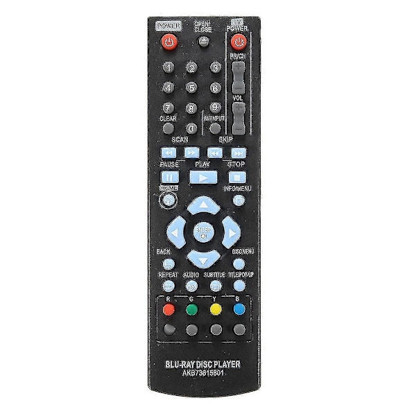 Erstatningsfjernkontroll Akb73615801 for Lg Blu-ray Disc[HK]