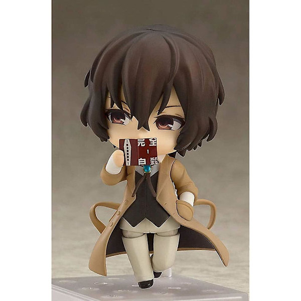 Bungo Stray Dogs Dazai Osamu Nendoroid Action Figures Q Versjon Tilbehør Bevegelig Spillkaraktermodus Animefigurer[HK] As shown