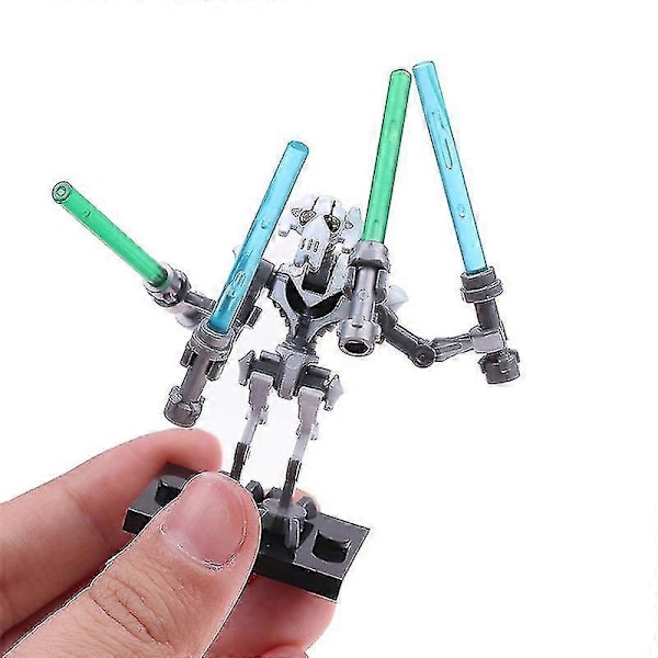 Anime Star Wars General Grievous Modell Monteringsbara Byggklossar Barnleksaker Present [HK] A2 Brown