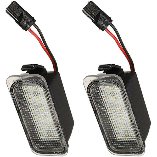 SMD 18 LED Nummerpladelygte - til Ford Fiesta Focus C-Max Mondeo Galaxy S-Max Kuga Jaguar[HK]