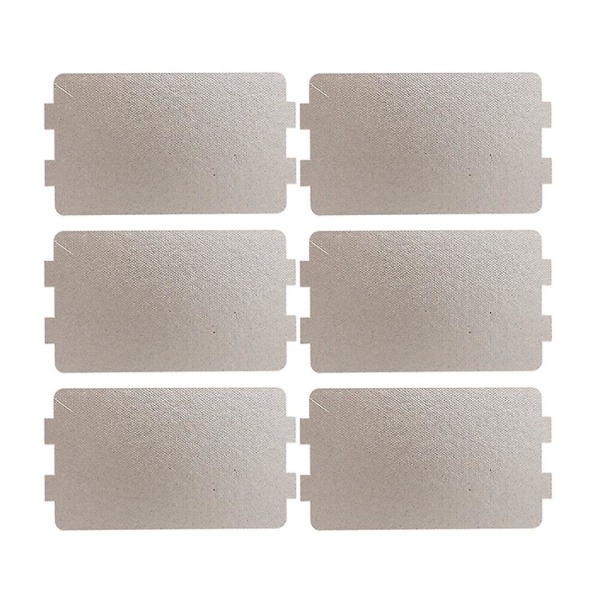 6 kpl mikroaaltouunin levyn suojus mikroaaltouunin osat uunin aaltojohtimen suojus mikroaaltouunin rapealevyt [HkkK] 11.6X6.5CM