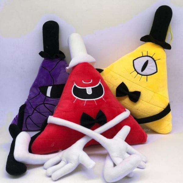 Gravity Falls Gosedjur Dockor Bill Cipher Mjuk Docka Plysch Barn Studenter Presenter[HK] purple
