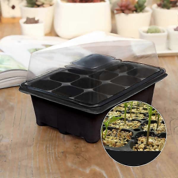 3-pack Plantbricka, Plantstartbricka med 12 celler[HK]
