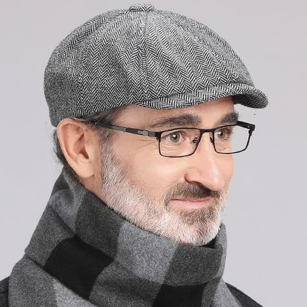 Justerbar pasform, klassisk Ivy-stil Gray
