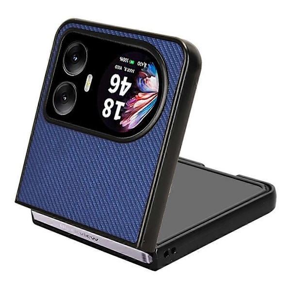 Til Blackview Hero 10 4G Etui Kulfibertekstur Stødsikkert PU+PC Telefoncover[HK] Style C Multicolor