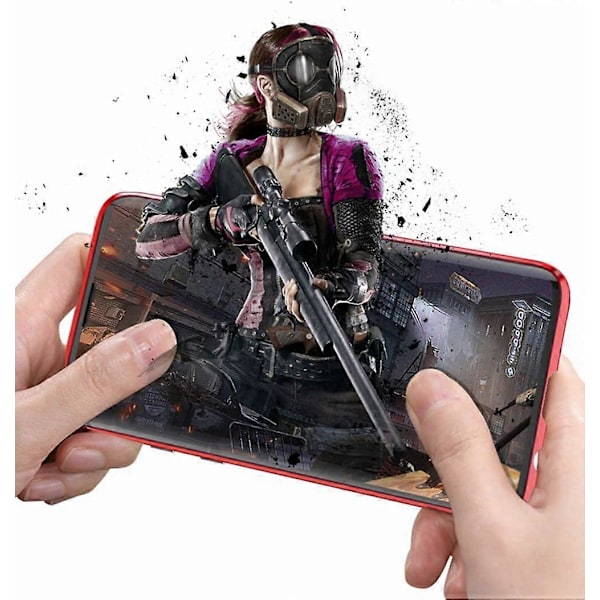 Samsung Galaxy A50 Magnetiskt 360 Skal Med Härdat Glas - Fullständigt Kroppsskydd + Skärm[HK] Black