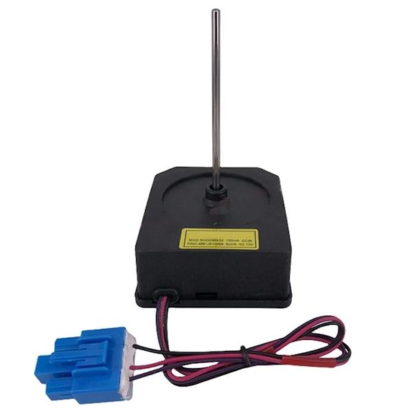 4681JB1029B Kylskåpskondensor/Förångarfläktmotor Kompatibel för LG Kylskåp, Ersätter 468[HK] Black