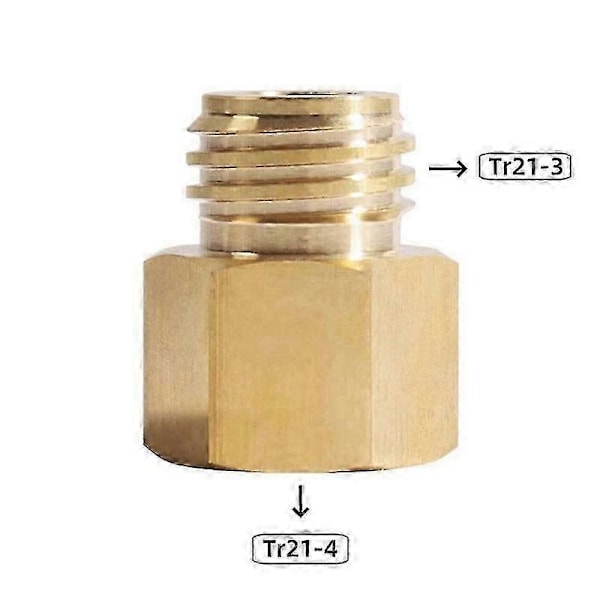 Soda Co2 Gas Konverter Adapter Til Tr21-4 Hun Til Tr21-3 Han Gevind Quooker Cube Tank Output Cop[HK]