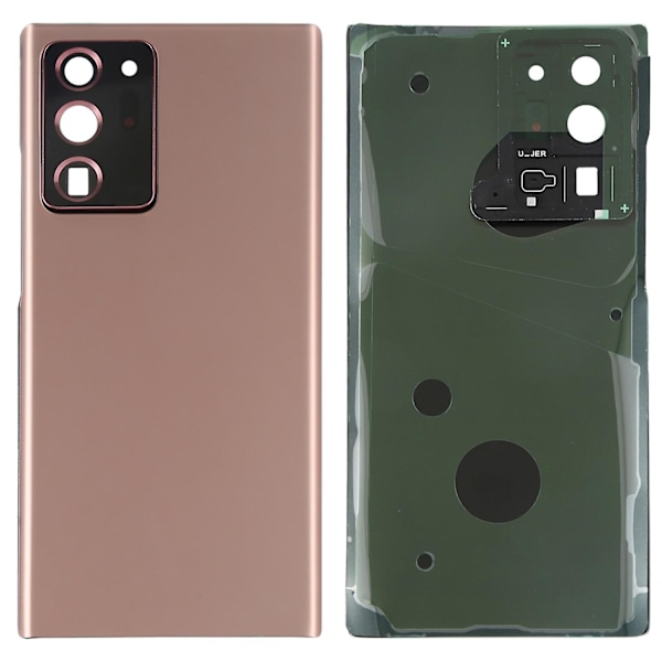 Samsung Galaxy Note20 Ultra N985 / Note20 Ultra 5G N986 Akun Kotelo Liimatarra + Kameran Linssisuojalla [HK] Gold Multicolor
