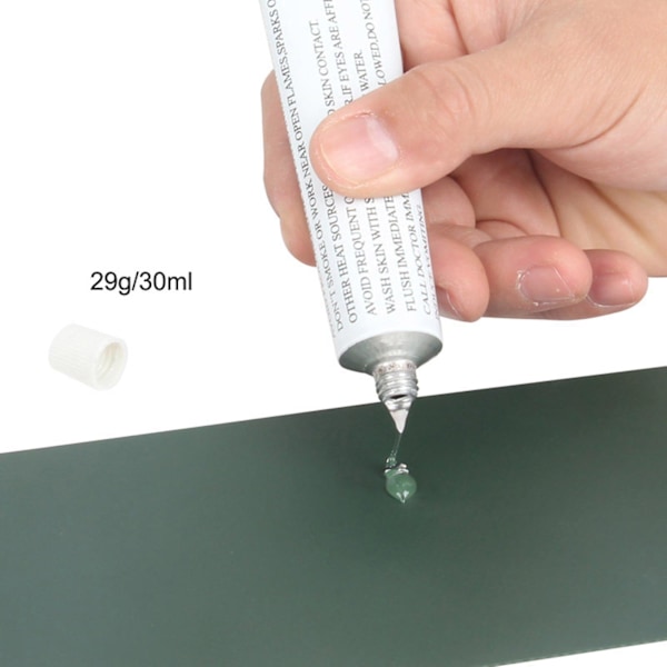 30 ml PVC-lim för uppblåsbara båtar, kraftigt flytande vinylreparationslim för PVC- och PU-uppblåsbara båtar [HkkK] 3pcs