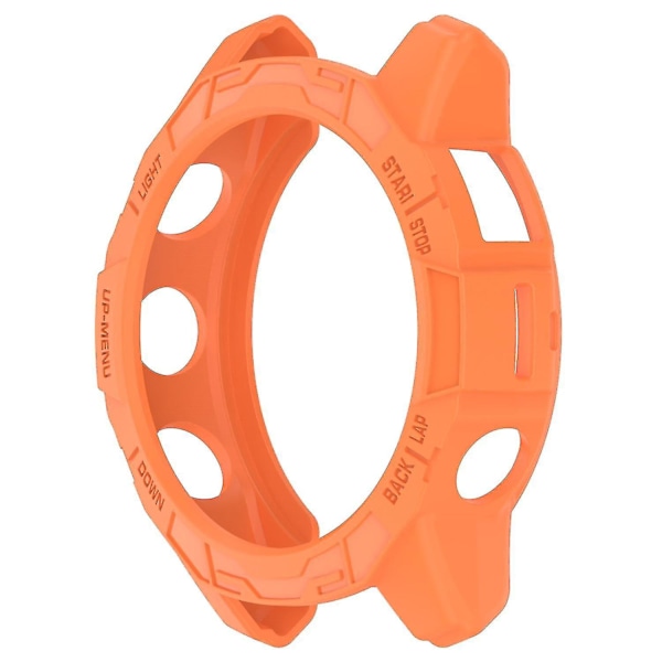 TPU-armbandsfodral för Garmin Epix Pro (gen 2) 47mm/Fenix 7 Pro/Fenix 7, Repskyddande Ihåligt Fodral Orange
