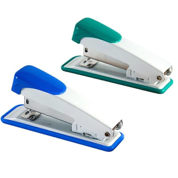 Stiftemaskin Medium Stiftemaskiner for kontorpult 2 stk Metall Standard Stiftemaskiner[HK]
