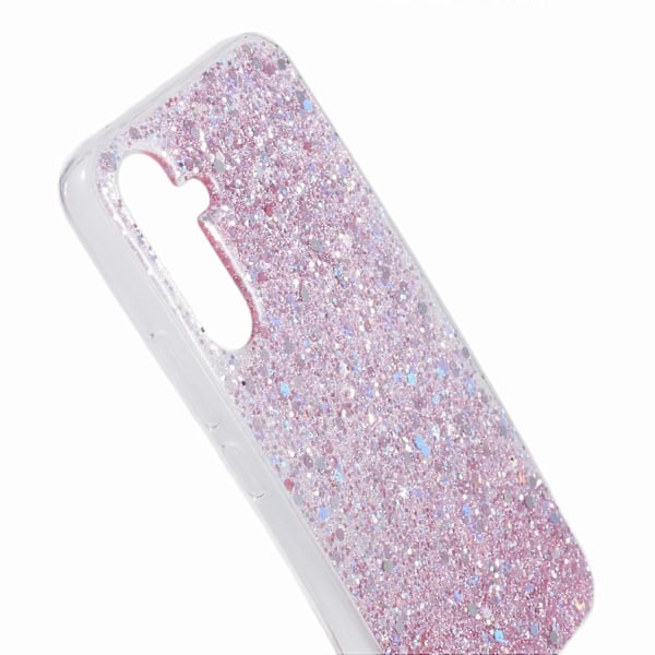 Glitterfodral för Samsung Galaxy A35 5G, reptåligt TPU-skal [HK] Style A Multicolor
