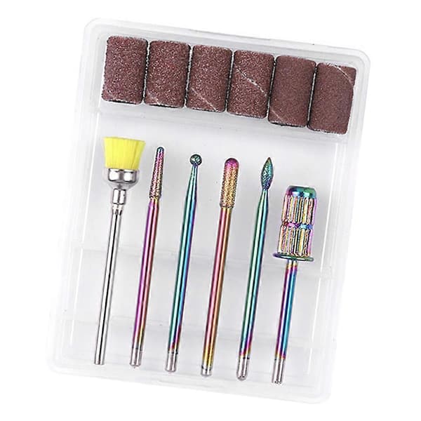 Nagelborr-set i volframstål för nagelslipning 1 set [HK]