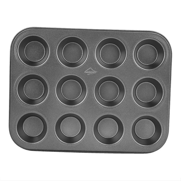 HKK  Profesjonell 12-kopps muffinsform  Yorkshire pudding  Cupcake-brett bakeware Non Stick