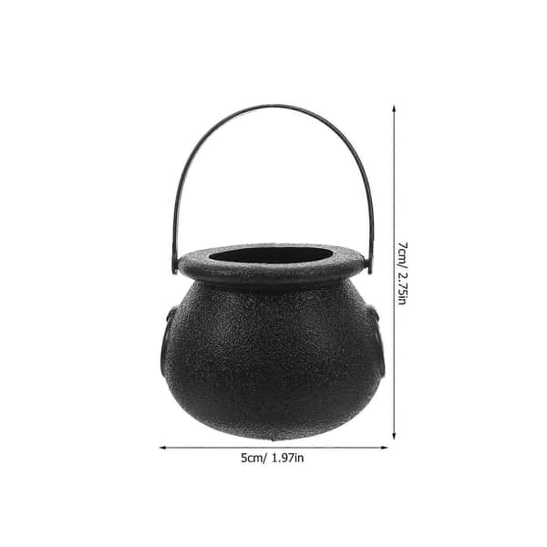 Halloween Godteholder for Barn 10 stk Svart[HK]