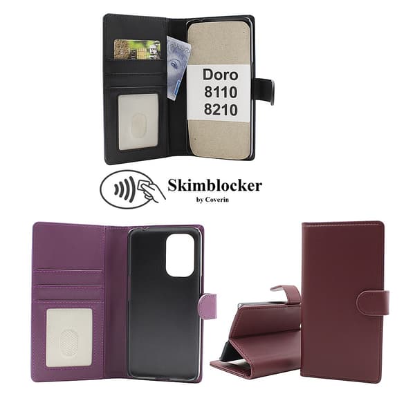 Skim blokkerer Doro 8110 / 8210 Lommebokfôr[NC]