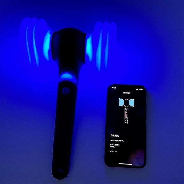 Kpop Bp Lightstick Ver. 2 Special Edition med Bluetooth Ver.1 2 Korea Light Stick Koncertlampe Party Flash Toys Fans Collection[hk] No Bluetooth Ver 2