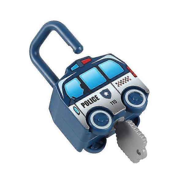 Lärande Lås Leksaker Med Nycklar Kreativa Nummer Buss Matchande Spel Bra Presenter[HK]
