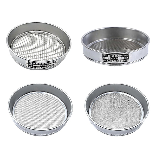 Mel-sikt i rustfritt stål - 4/10/20/60 Mesh Bunn - Rissikt [HK] 60 mesh 0.3mm