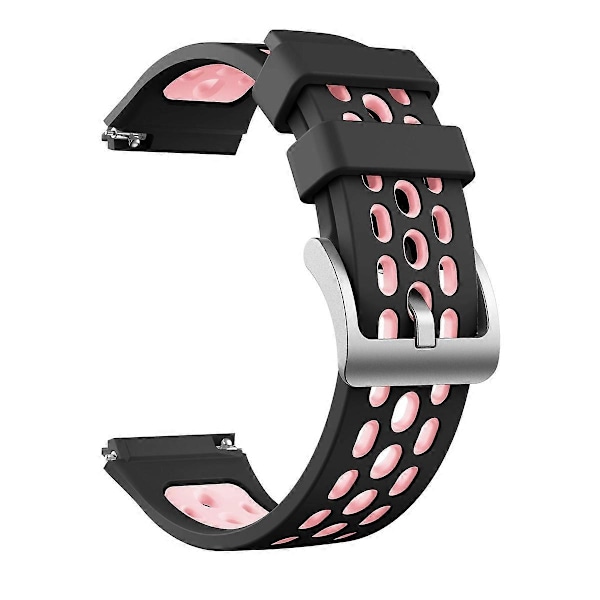 Silikonarmband för Huawei Watch GT 2e Balck Light Pink