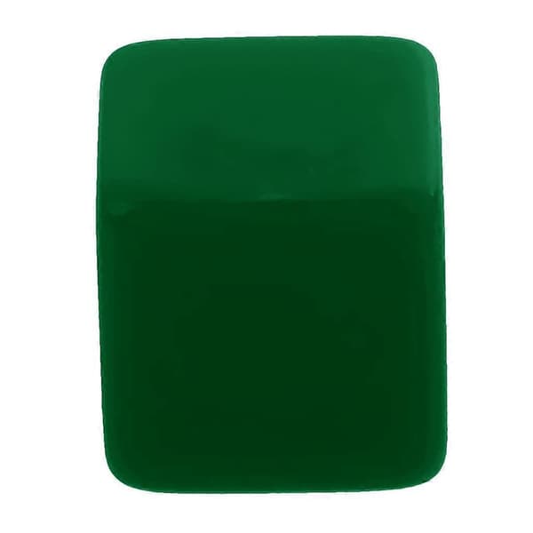 25 Stykker Plast Opaque Blank Seks-sidet Terning D6 16mm/0.62' Dungeon & Dragon[HK] Green