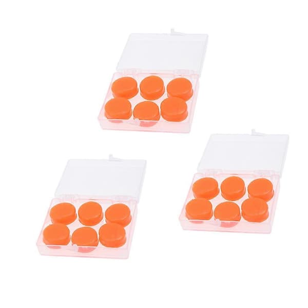 Vattentäta simöronproppar i silikongel, ljudisolerade, 18-pack [HK]