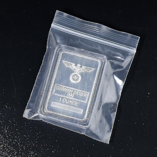 Mor 1 Oz Tysk Sølv Liberty Eagle Totem, Sølvbelagt [HK]
