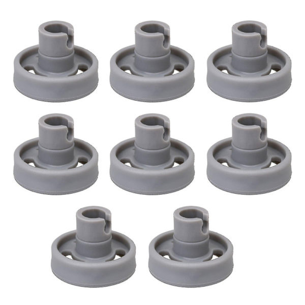 8 x Opvaskemaskine Nederste Kurv Hjul Og Stud Wd12x10231 Udskiftning Til Ge Høj Kvalitet[HK]