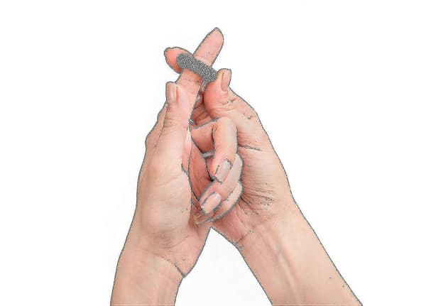 10 stk. piggete sensoriske fingerringer, stille stressreduserende og massasjeapparat [HK]