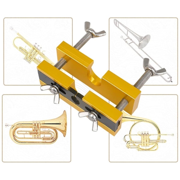 Trumpet Munstycke Avdragare Verktyg Justerbar Munstycke Avdragare Remover (guld)([HK])
