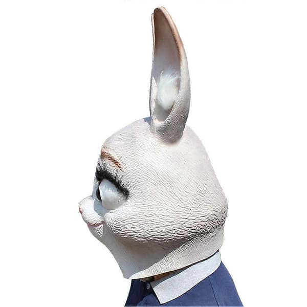 Zootopia Judy Rabbit Hopps -naamio cosplay-juhlatarvikkeet[HK]