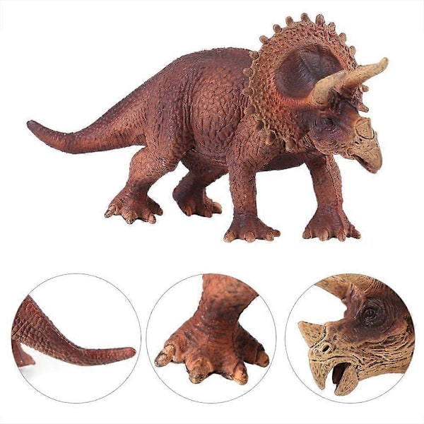 Solid Simulation Jurassic Ré Plast, Dinosauriefigurer Modell Djur Leksaker Present Samling Kul Barn Lärande Educati[HK]