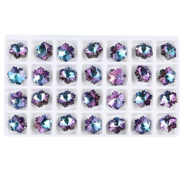 DIY Lag Rhinestone Snøfnuggpynt til Dekorasjon 56 stk [HK]