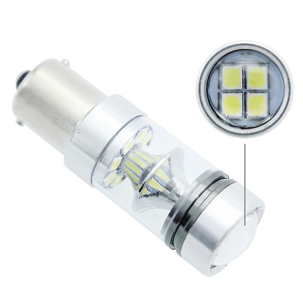 Hvid P21w Ba15s 1156 Led Canbus Baklys Reversing Light Reverse Lampe[HkkK] 1 pc