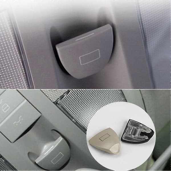 Høykvalitets soltakvindusbryterknapp for Mercedes W211 W219 E CLS-klasse E200 E300 Grå[HK] Gray