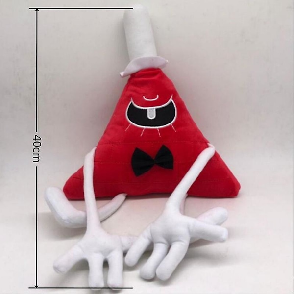 Gravity Falls Gosedjur Dockor Bill Cipher Mjuk Docka Plysch Barn Studenter Presenter[HK] red