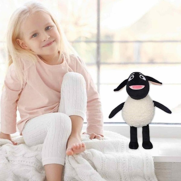 25cm Kawaii Amanda Jente Svart Ansikt Lam Leke Amanda Eventyreren Plysj Dukke Tegneserie Spill Figur Fylte Dyr Til Barn Gaver[HK] 1