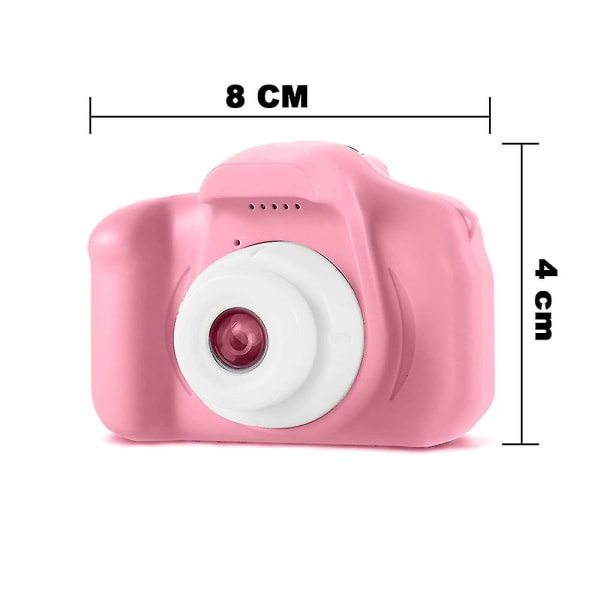 Barnekamera Barn Digitalkamera Videokamera Toddler[HK] Pink