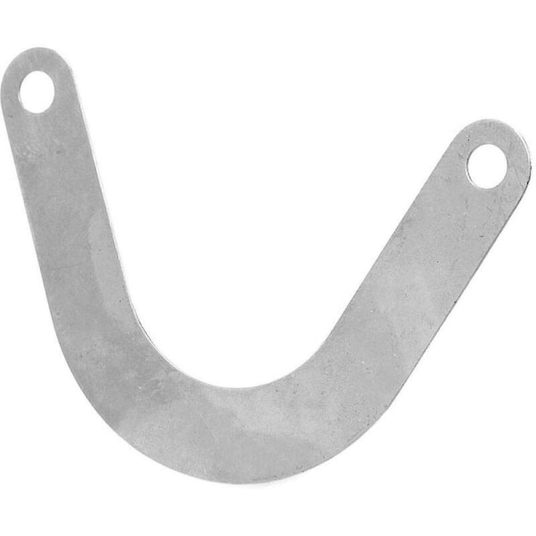 HKK 10-pack U-formad metallventilplatta metalluftkompressorbeslag ventilplatta 60 mm bredd elverktygsdelar tillbehör